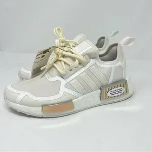 Black Womens Adidas Originals Nmd Adidas Nmd R1 Femme Beige Adidas NMD_R1  Shoes Kids White Core White White
